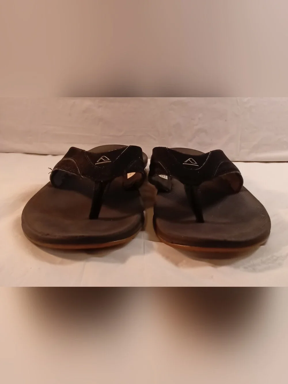 Reef Men's Black Flip Flop Sandals